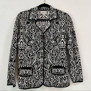 Chico’s Silk Blend Sweater Jacket